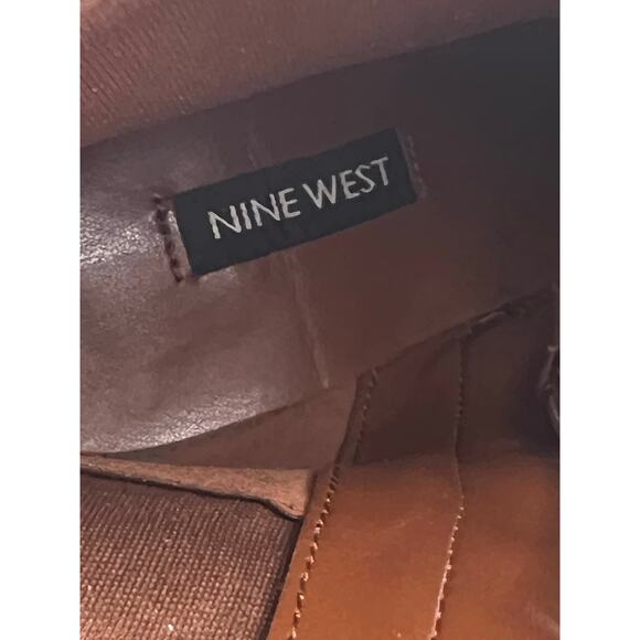 Nine West Brown Tolate Ankle Boots 8.5 - Picture 7 of 7